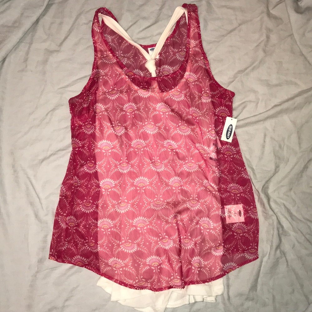 Old Navy flowy two piece top